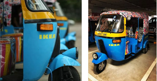 光伏人力車 - 宜家開放給印度市場(chǎng)