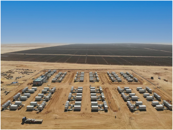 上能電氣助力埃及150MW/300MWh儲能電站項目順利并網