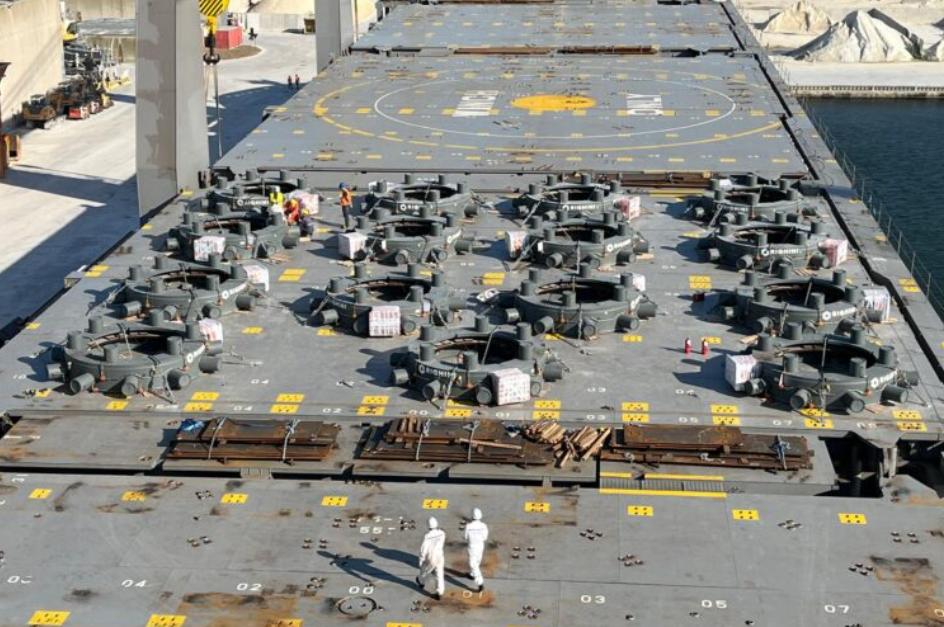 F.lli Righini Srl助力海上風電 交付多套導管架夾樁器