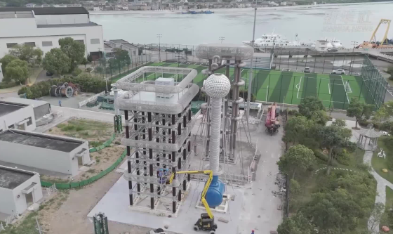國網(wǎng)浙江舟山供電公司建成640千伏直流電纜試驗(yàn)平臺