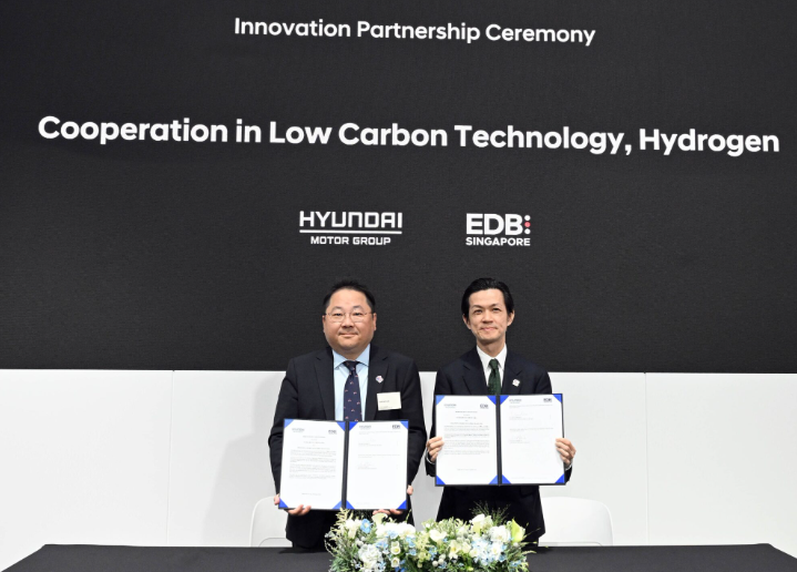現代汽車集團與新加坡簽署低碳技術合作諒解備忘錄
