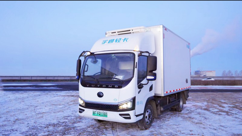 低溫+高海拔！未勢能源聯(lián)合宇通輕卡，完成極端復(fù)雜工況測試驗證